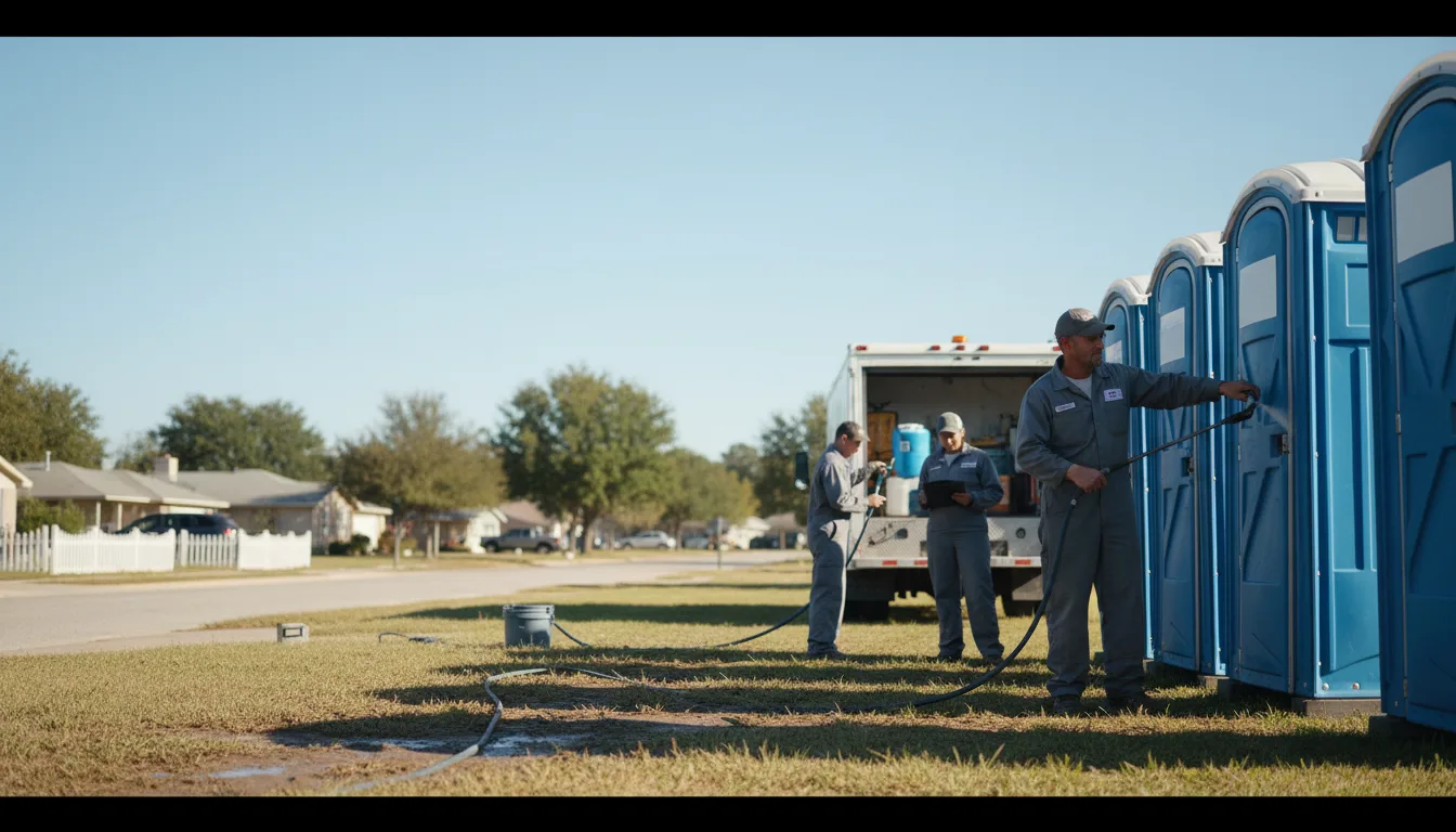Long-Term Portable Toilet Rental in Bucoda, WA near me